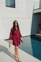 SC Short Printed Dress Tye Dye