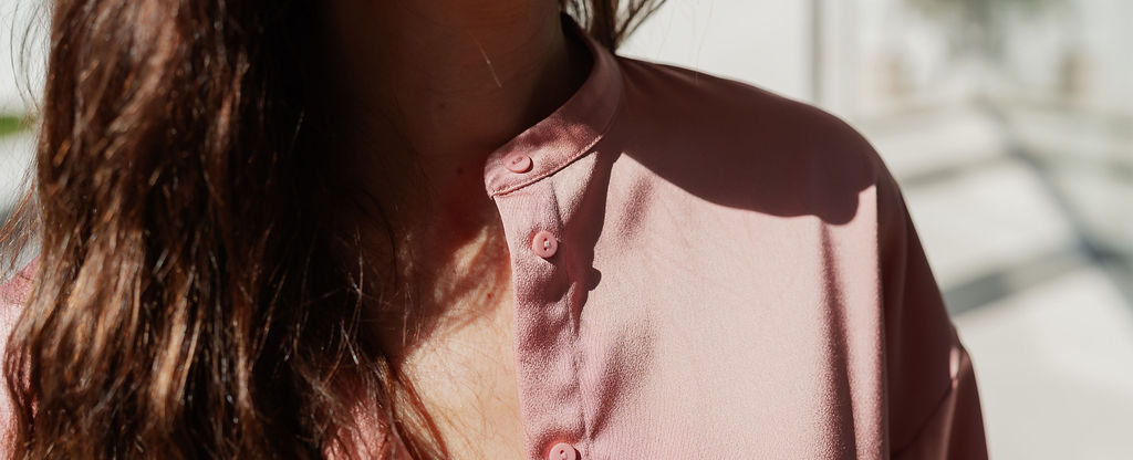 SC Satin Blouse Pink