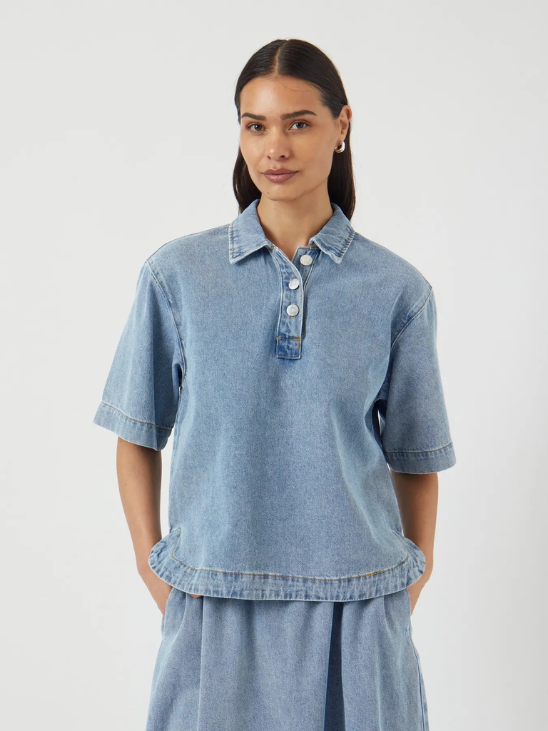 Shirt Cotma Denim Light Blue
