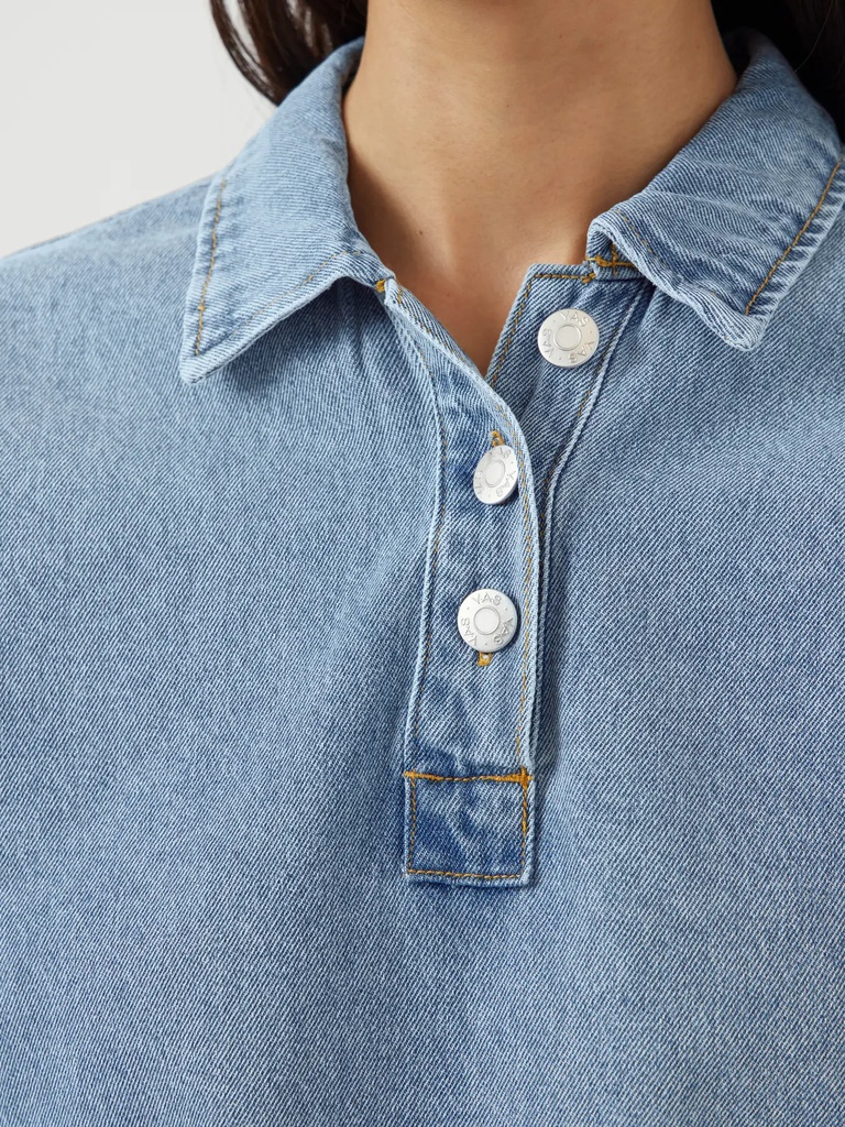 Shirt Cotma Denim Light Blue