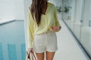 Short Paperbag Beige