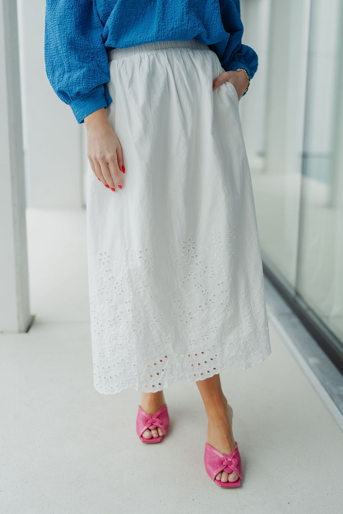 Skirt Luma Star White