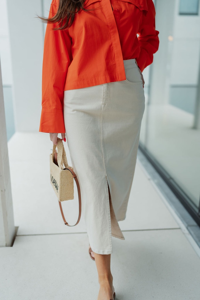 Krista Gerda Max Skirt Ecru
