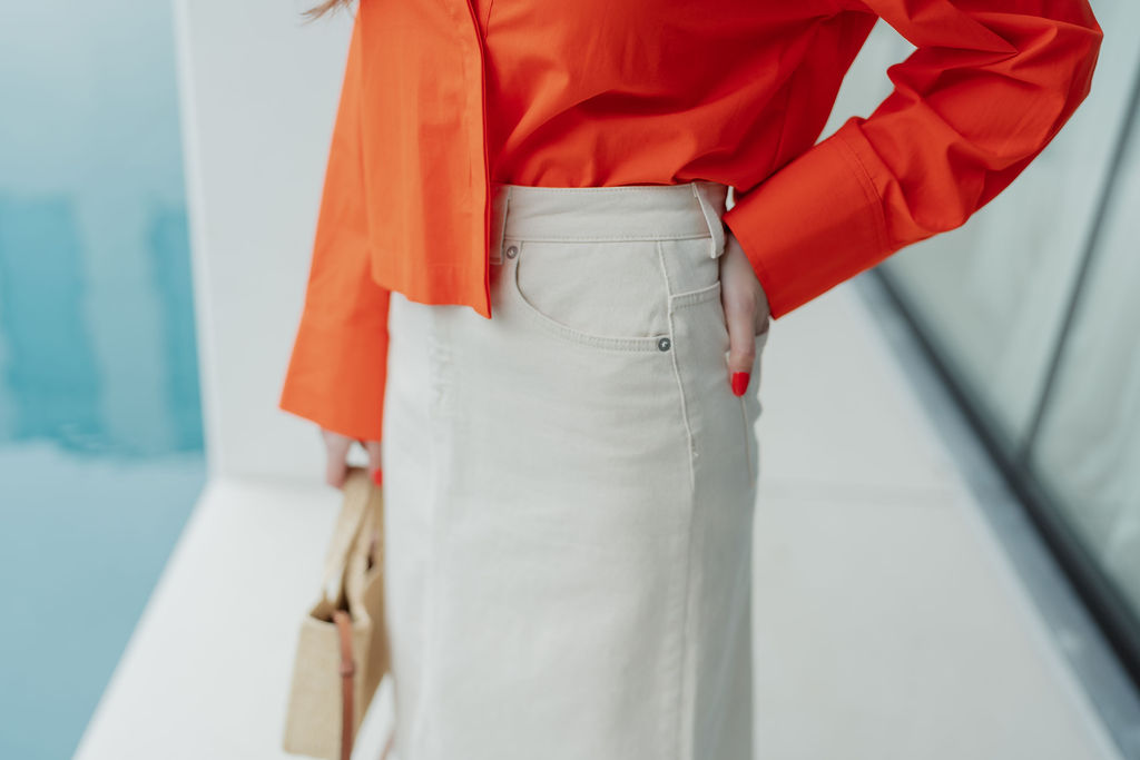 Krista Gerda Max Skirt Ecru
