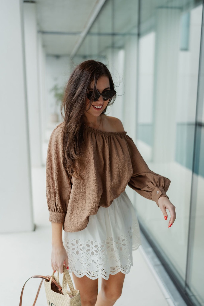 Skirt Quella Optic White