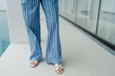 Trouser Wisteria Blue & White