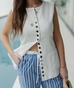 Trouser Wisteria Blue & White