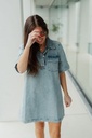Dress Asta Denim Light Blue