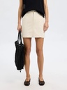 Skirt Una Denim Egret