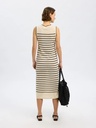 Dress Esther Knit Contrast Birch