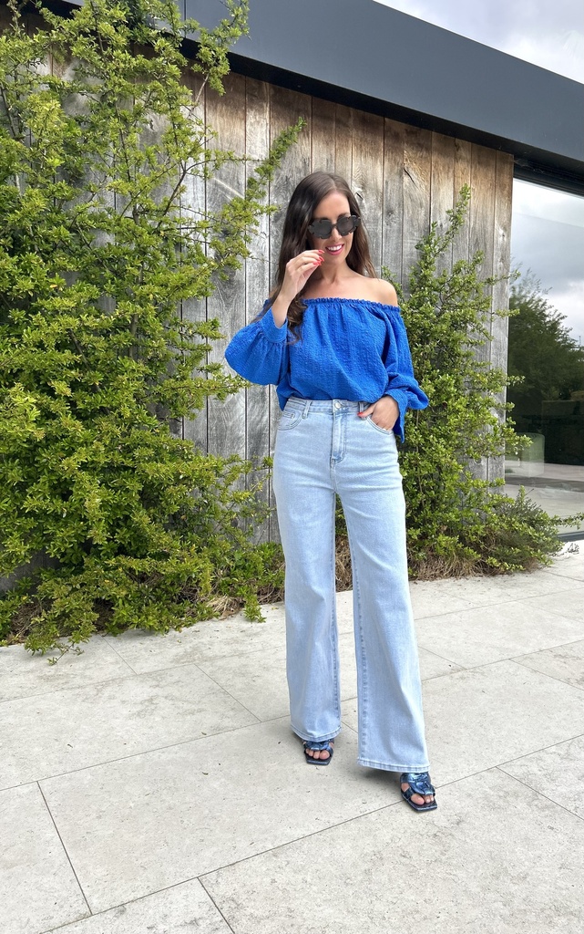 SC Wide Leg Jeans Light Blue
