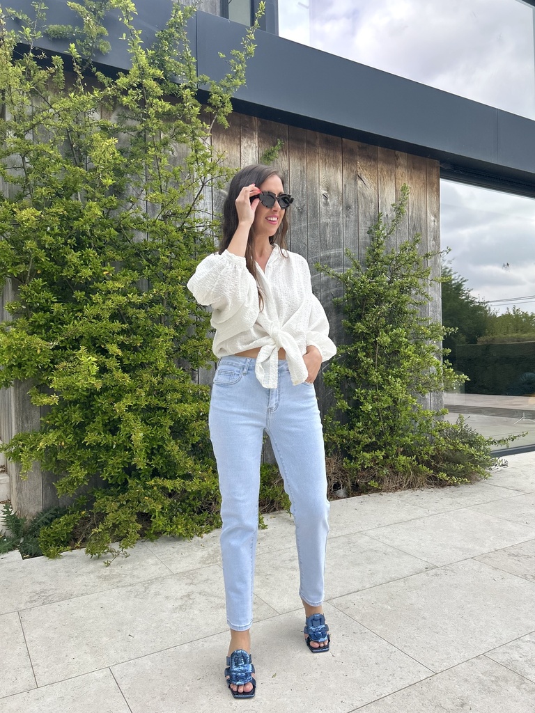 SC Mom Jeans Light Blue Long