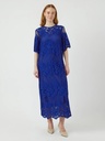 Dress Lacely Dazzling Blue