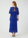 Dress Lacely Dazzling Blue
