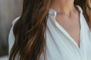 Tetra Shirt Dress Liv Off White