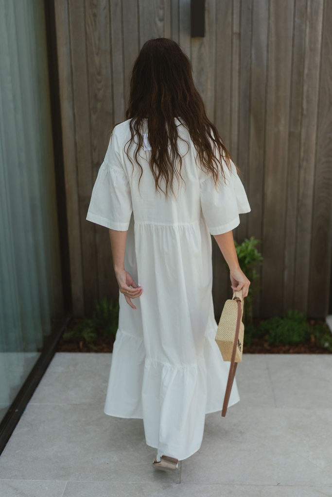 Dress Pia Optic White