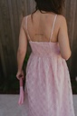 Strap Dress Ista Coral Blush