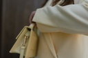 Oversized blazer pastel yellow