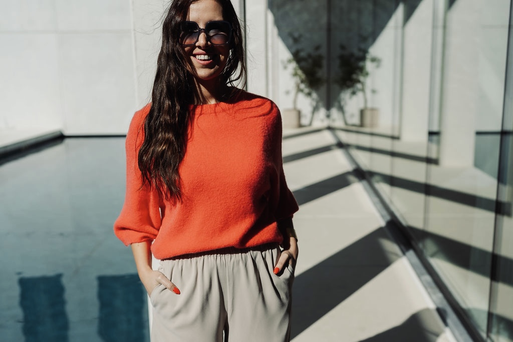 Summer Knit Coral