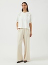 Sally Boxy Tee Star White
