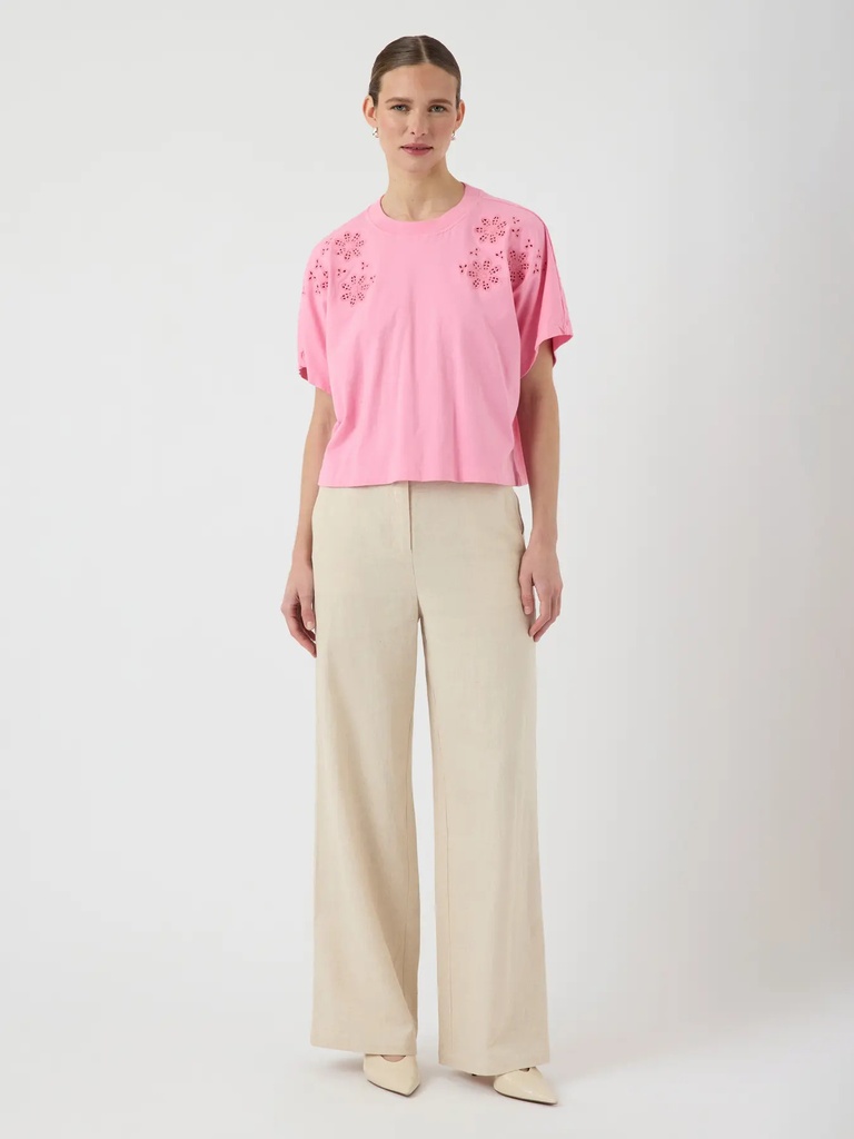 Sally Boxy Tee Sachet Pink