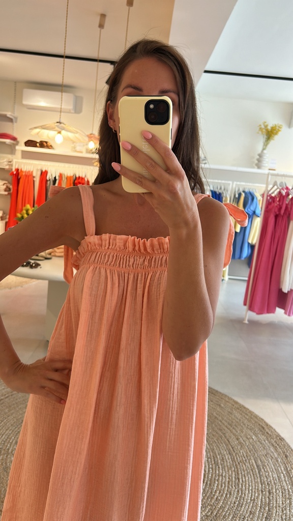 Strap Dress Peach