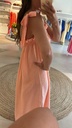Strap Dress Peach