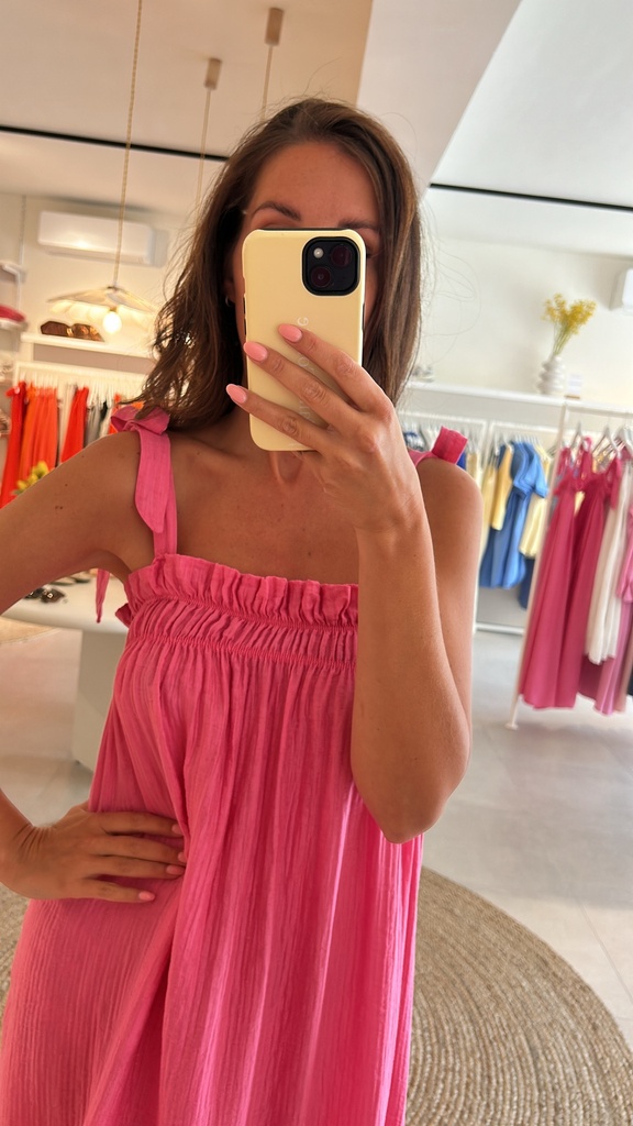 Strap Dress Pink