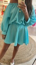 SC Off Shoulder Blouse Emma Aqua