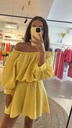 SC Off Shoulder Blouse Emma Yellow