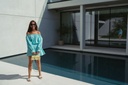 SC Off Shoulder Blouse Emma Aqua