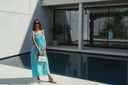 Strap Dress Blue