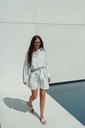 Mairin Stripedshirt Tunic Bright White