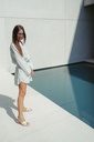 Mairin Stripedshirt Tunic Bright White