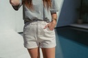 Denim Short Beige