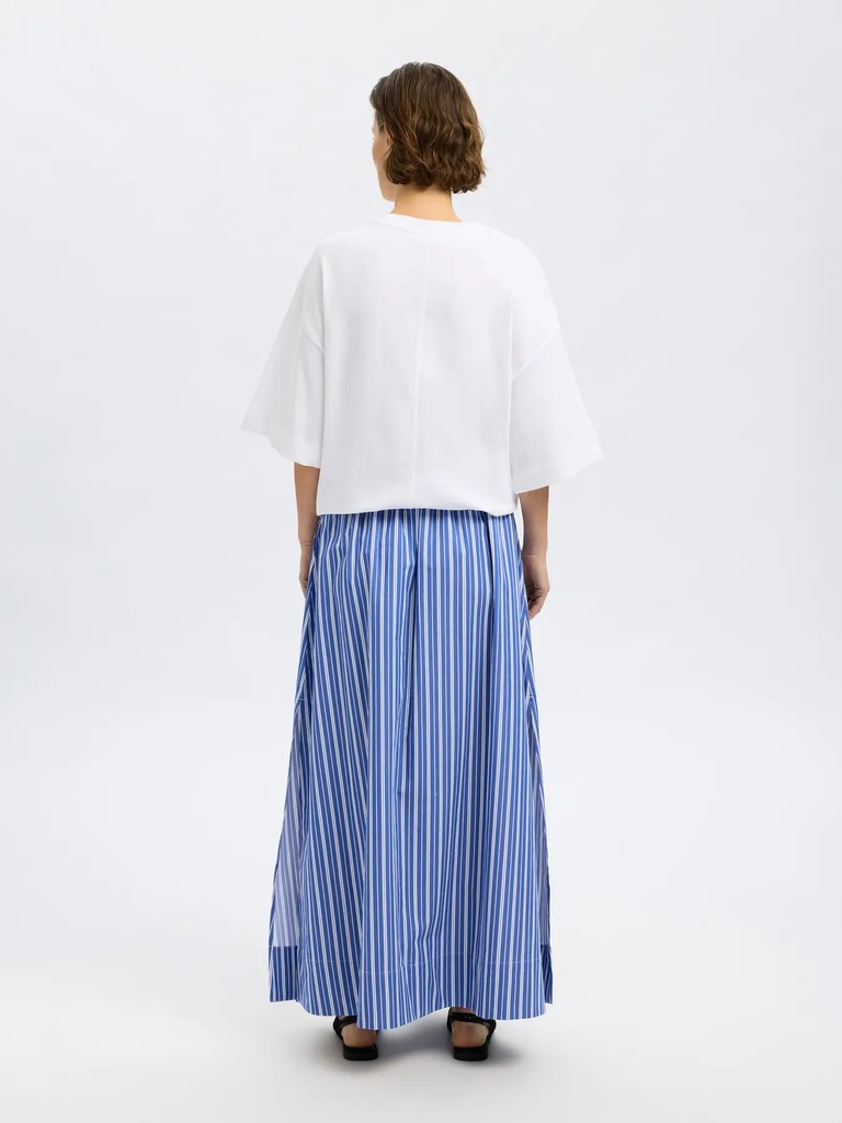Skirt Fia Striped Dazzling Blue