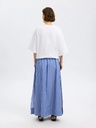 Skirt Fia Striped Dazzling Blue
