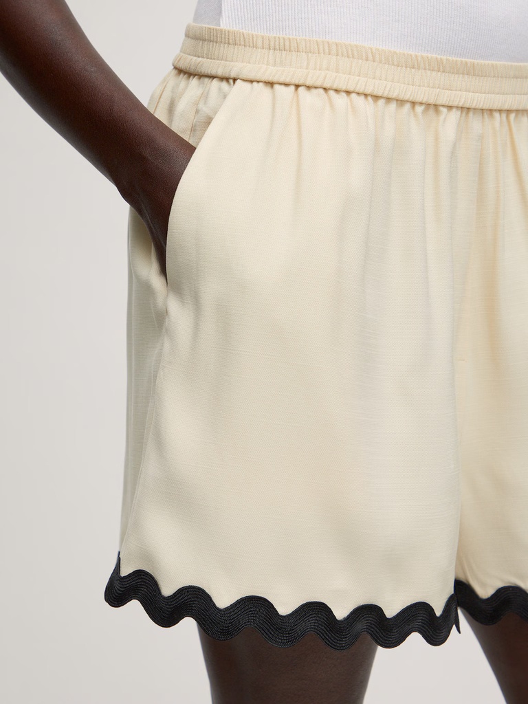 Shorts Juliana Banana Crepe