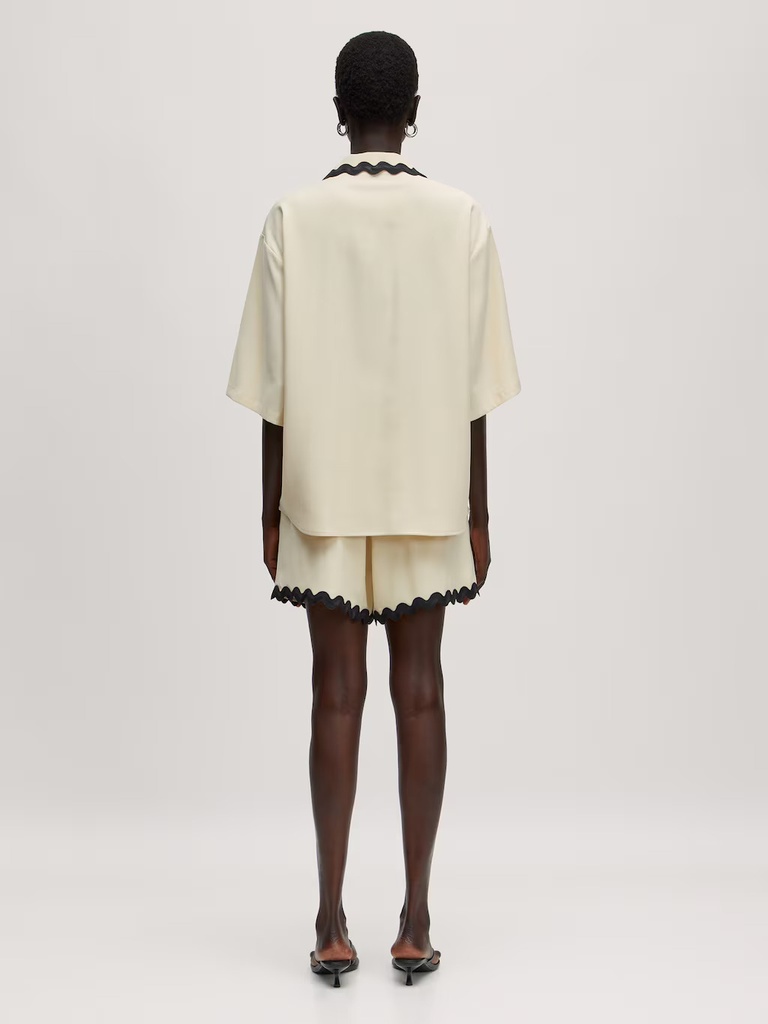 Shirt Janett Banana Crepe