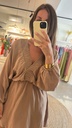 Short Tetra Dress Mocca