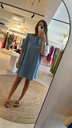 Mini Jeans Dress Lily Light Blue