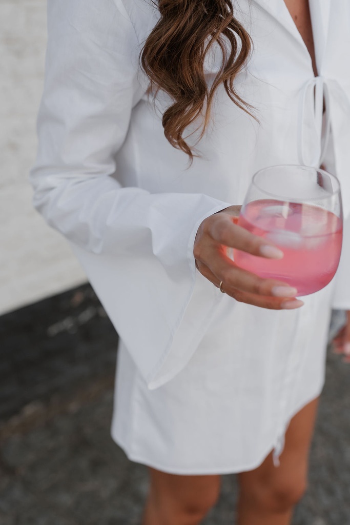 Cropped Shirt Kiki White