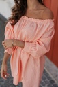Off Shoulder Dress Emma Peach