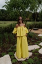 Off Shoulder Blouse Celeste GialloGreen