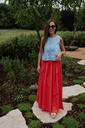 Long Skirt Louise Red