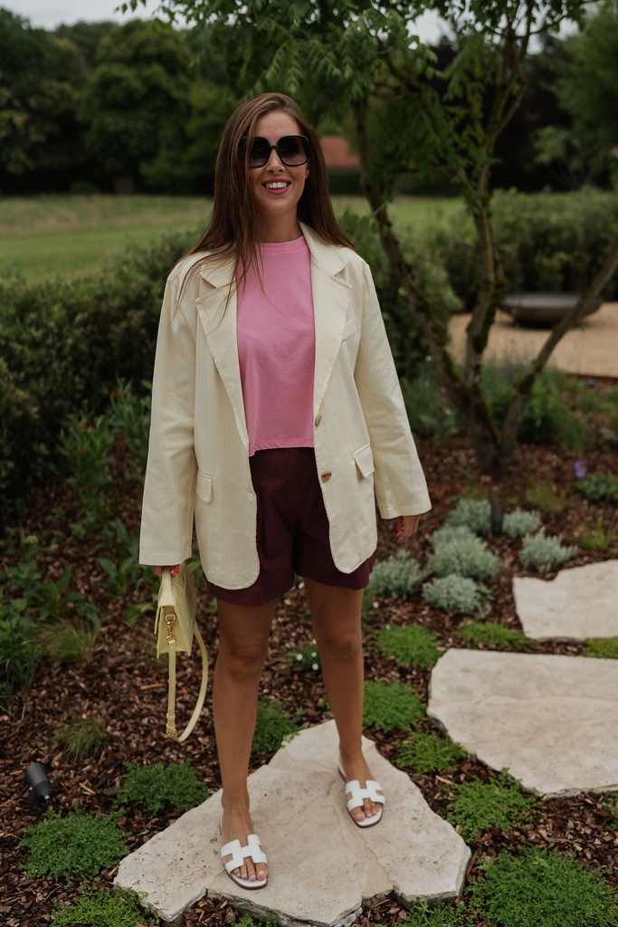 Short Rosie Burgundy