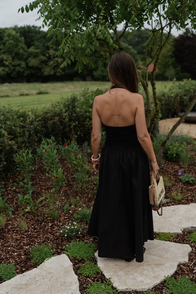 Maxi Halterdress Black