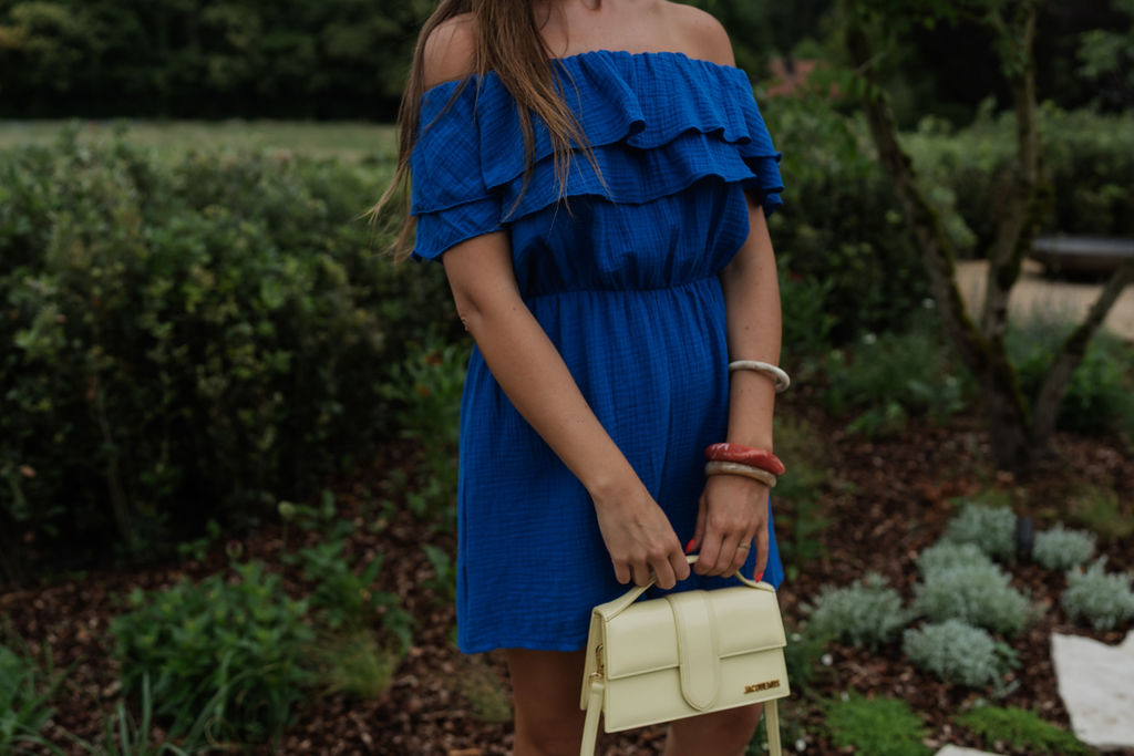 Playsuit Tetra Off Shoulder Cobalt