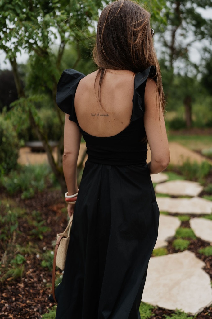 Spanish black dress