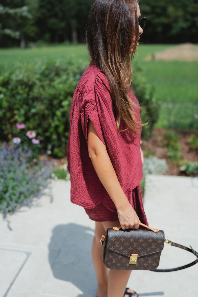 Blouse Emma Burgundy